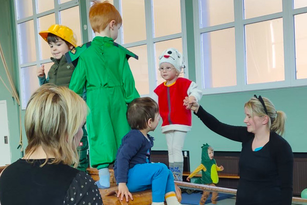 Die Sparte Turnen feiert Fasching